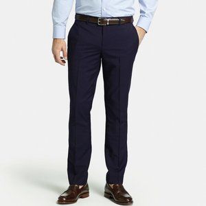 Jack Spade Seersucker Wool Blend Benton Suit Pant Navy Blue Size 28